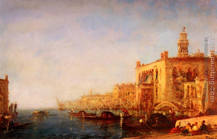 Felix Ziem : Venice, the Grand Canal